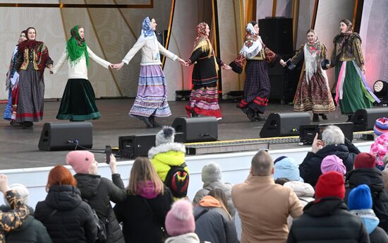 Выставка "Россия". Масленичная неделя