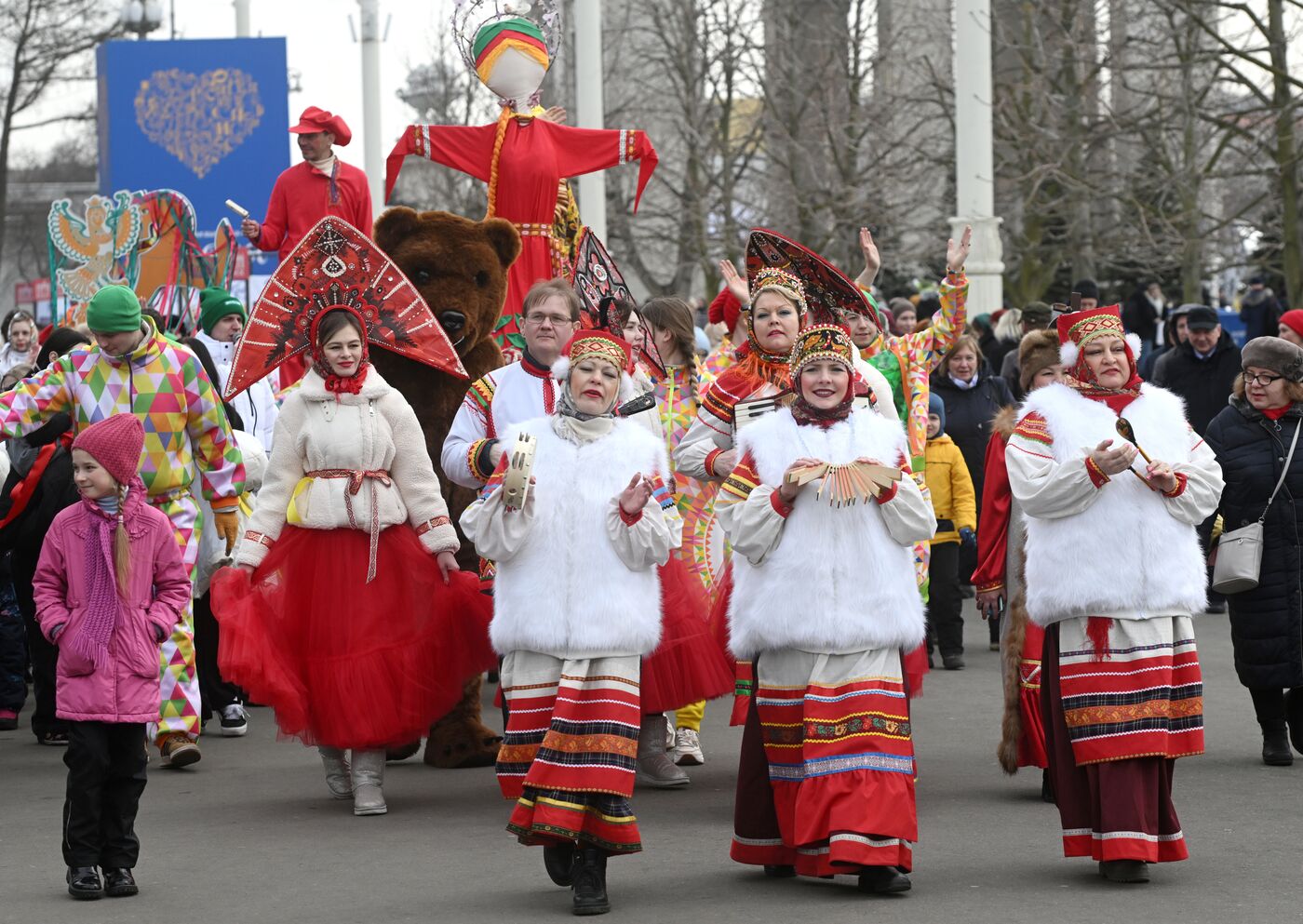 Выставка "Россия". Масленичная неделя