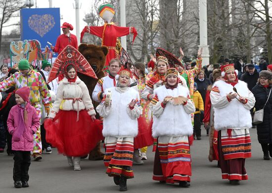 Выставка "Россия". Масленичная неделя