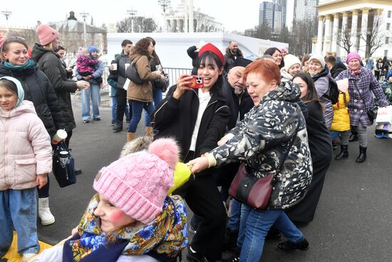 Выставка "Россия". Масленичная неделя