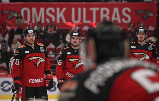 Хоккей. КХЛ. Матч "Авангард" - "Локомотив"