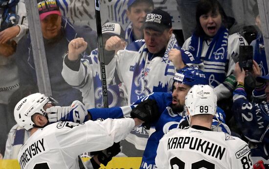 Хоккей. КХЛ. Матч "Динамо" (Москва) – "Трактор"