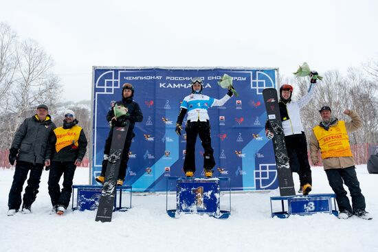 Чемпионат России по сноуборду на Камчатке