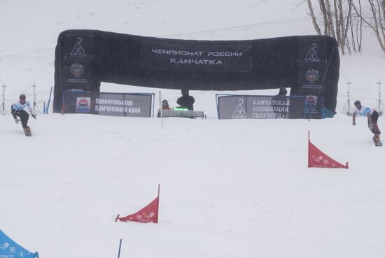 Чемпионат России по сноуборду на Камчатке