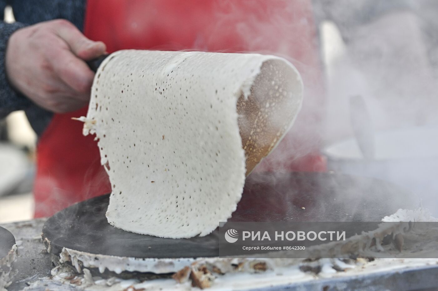 Празднование Масленицы в этнографическом парке-музее "Этномир"