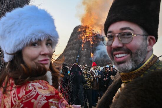 Масленица в Никола-Ленивце