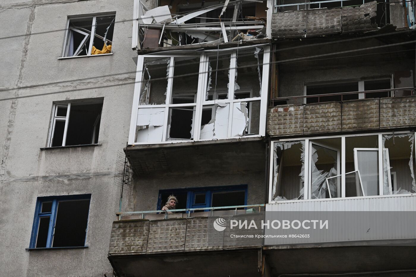 Украинский беспилотник атаковал жилой дом в Алчевске в ЛНР