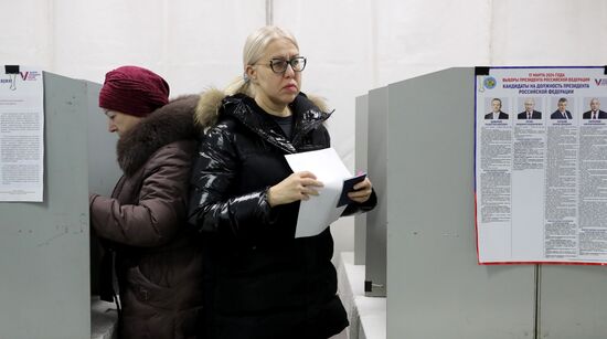 Голосование на выборах президента РФ за рубежом