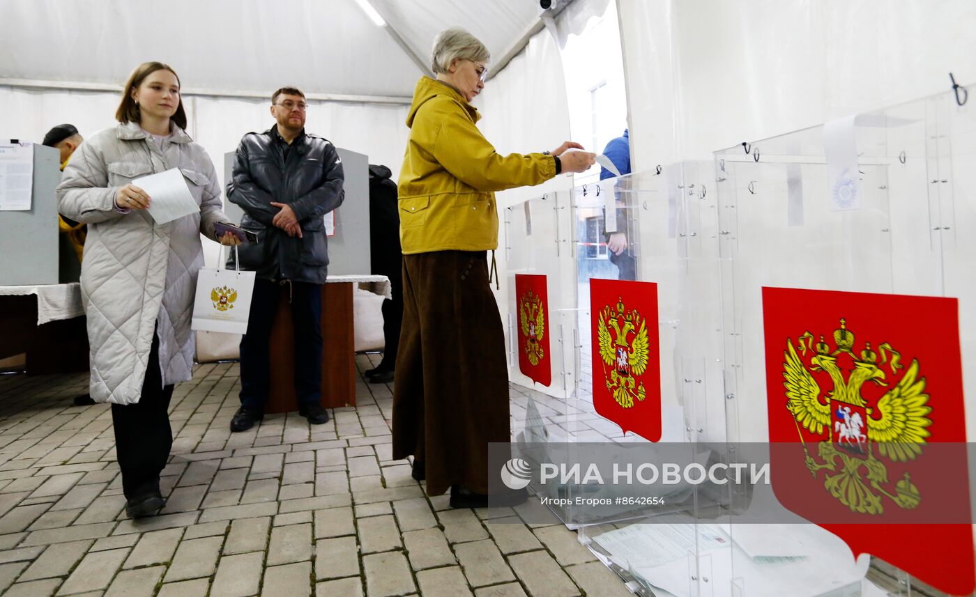 Голосование на выборах президента РФ за рубежом