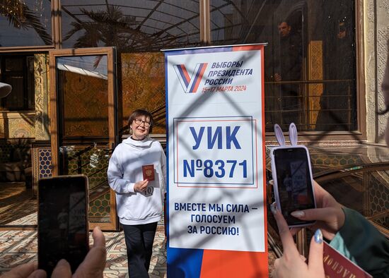 Голосование на выборах президента РФ за рубежом