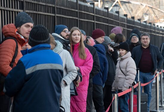 Голосование на выборах президента РФ за рубежом