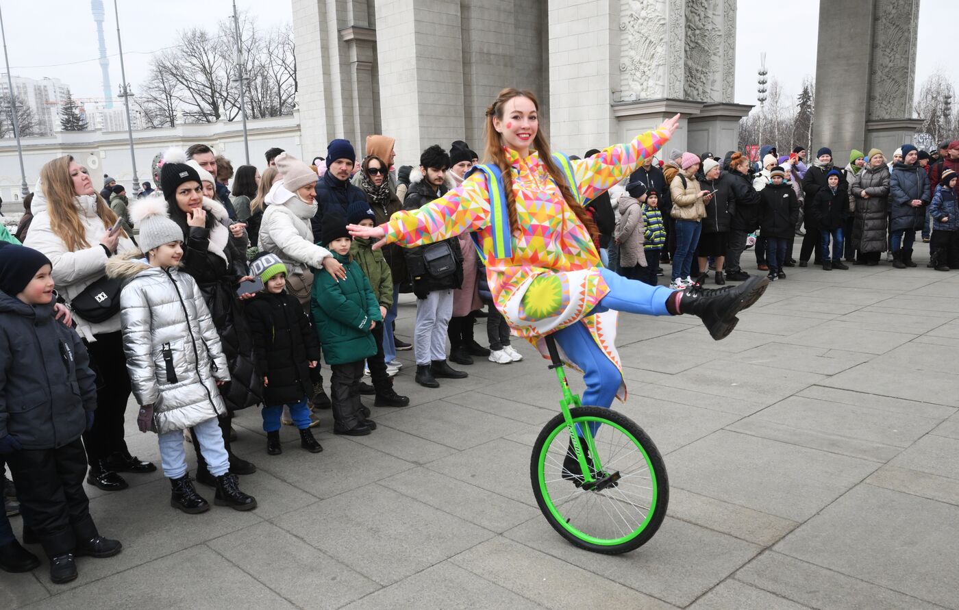 Выставка "Россия". Масленичная неделя