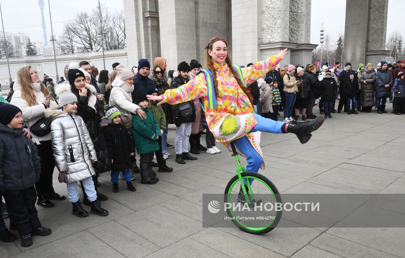 Выставка "Россия". Масленичная неделя