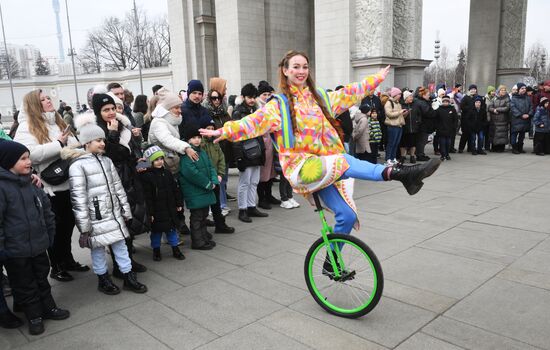 Выставка "Россия". Масленичная неделя