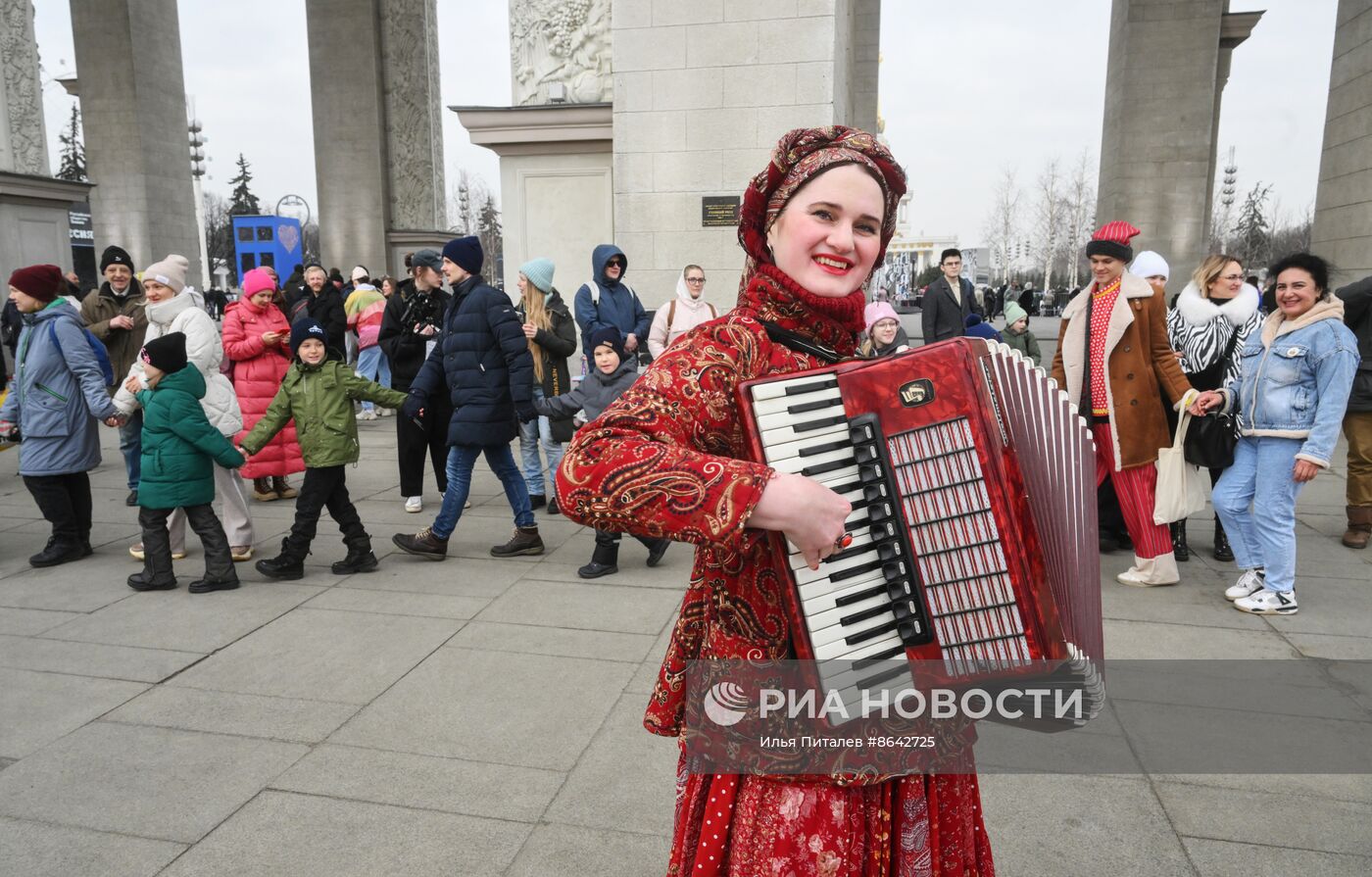 Выставка "Россия". Масленичная неделя