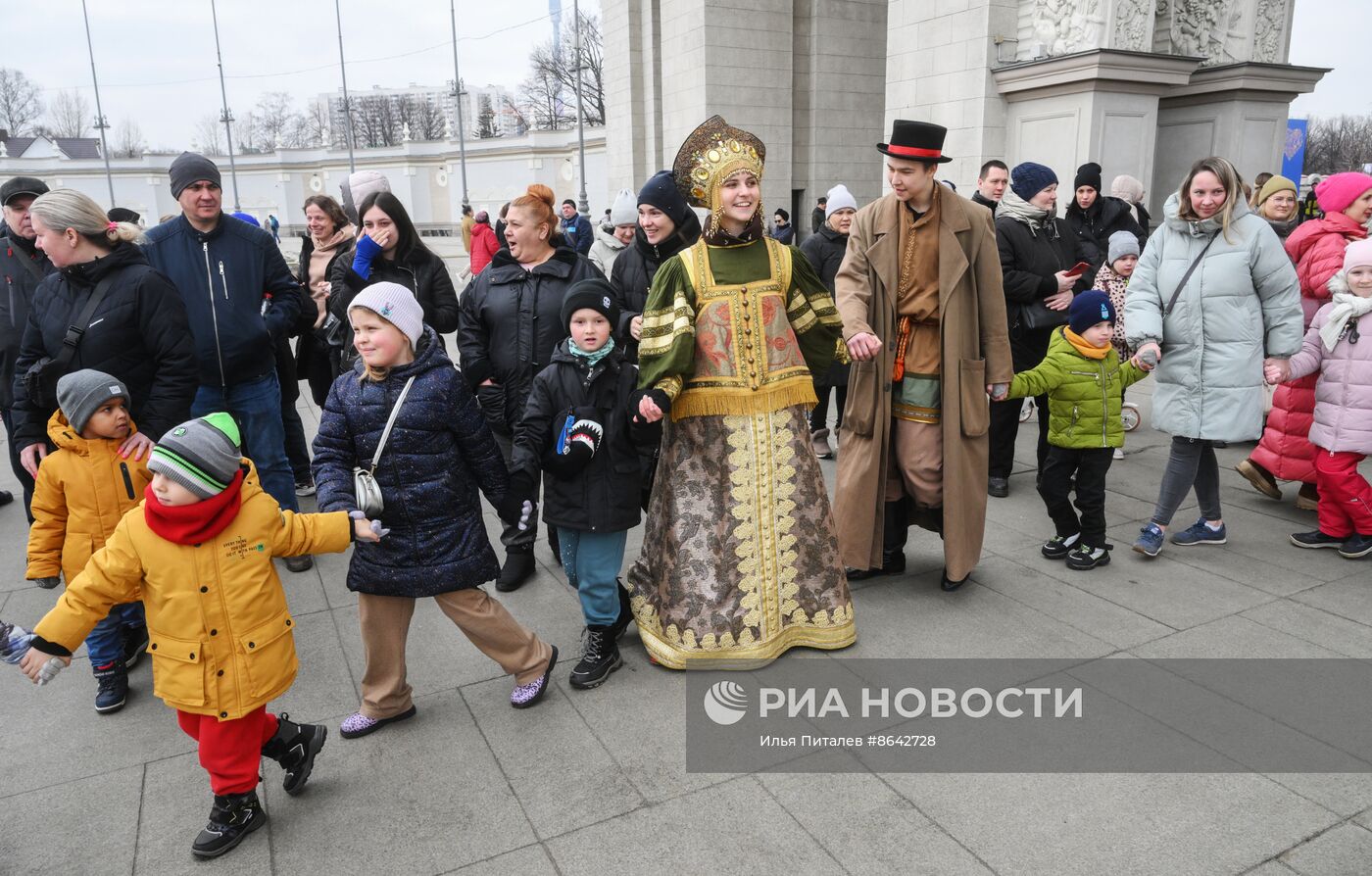 Выставка "Россия". Масленичная неделя