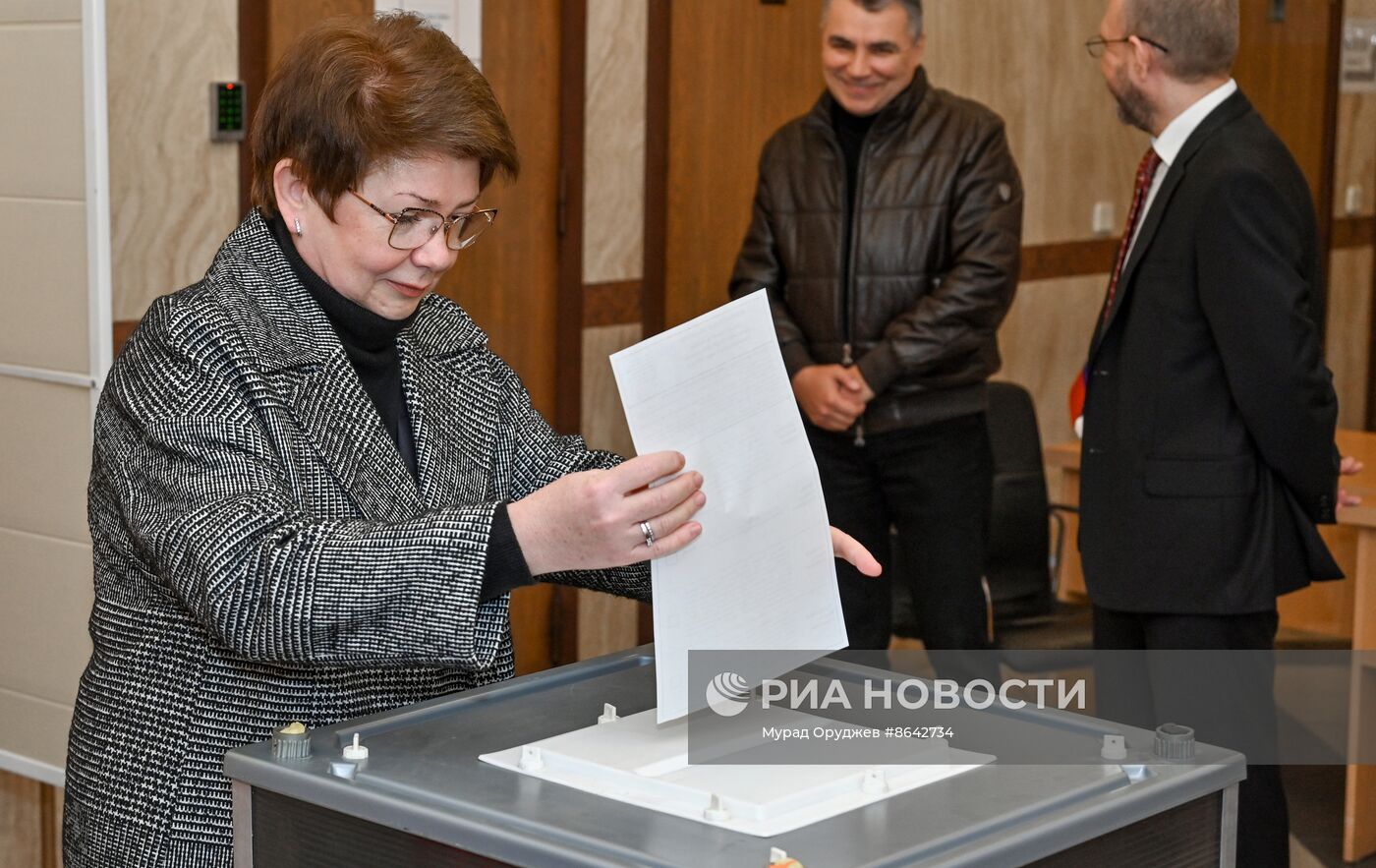 Голосование на выборах президента РФ за рубежом