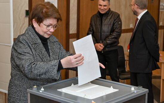 Голосование на выборах президента РФ за рубежом