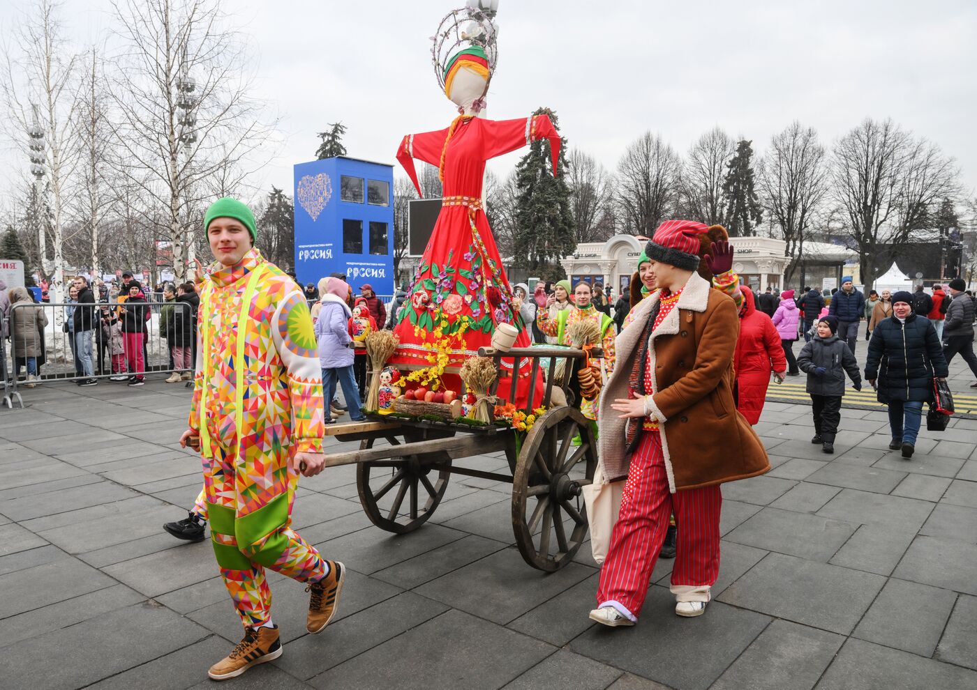 Выставка "Россия". Масленичная неделя