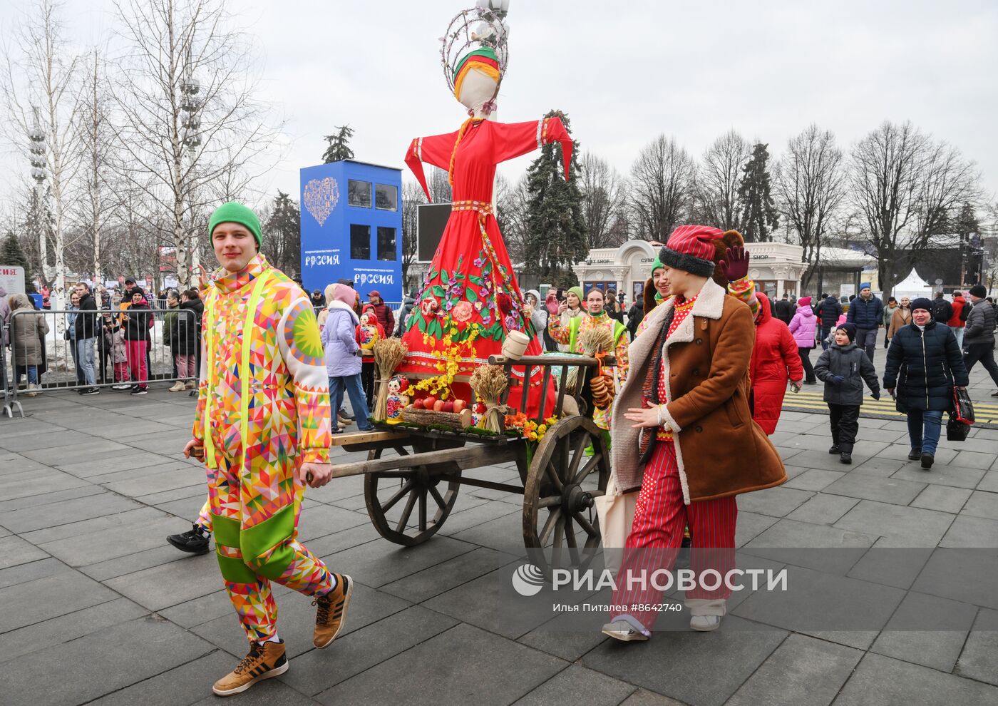 Выставка "Россия". Масленичная неделя