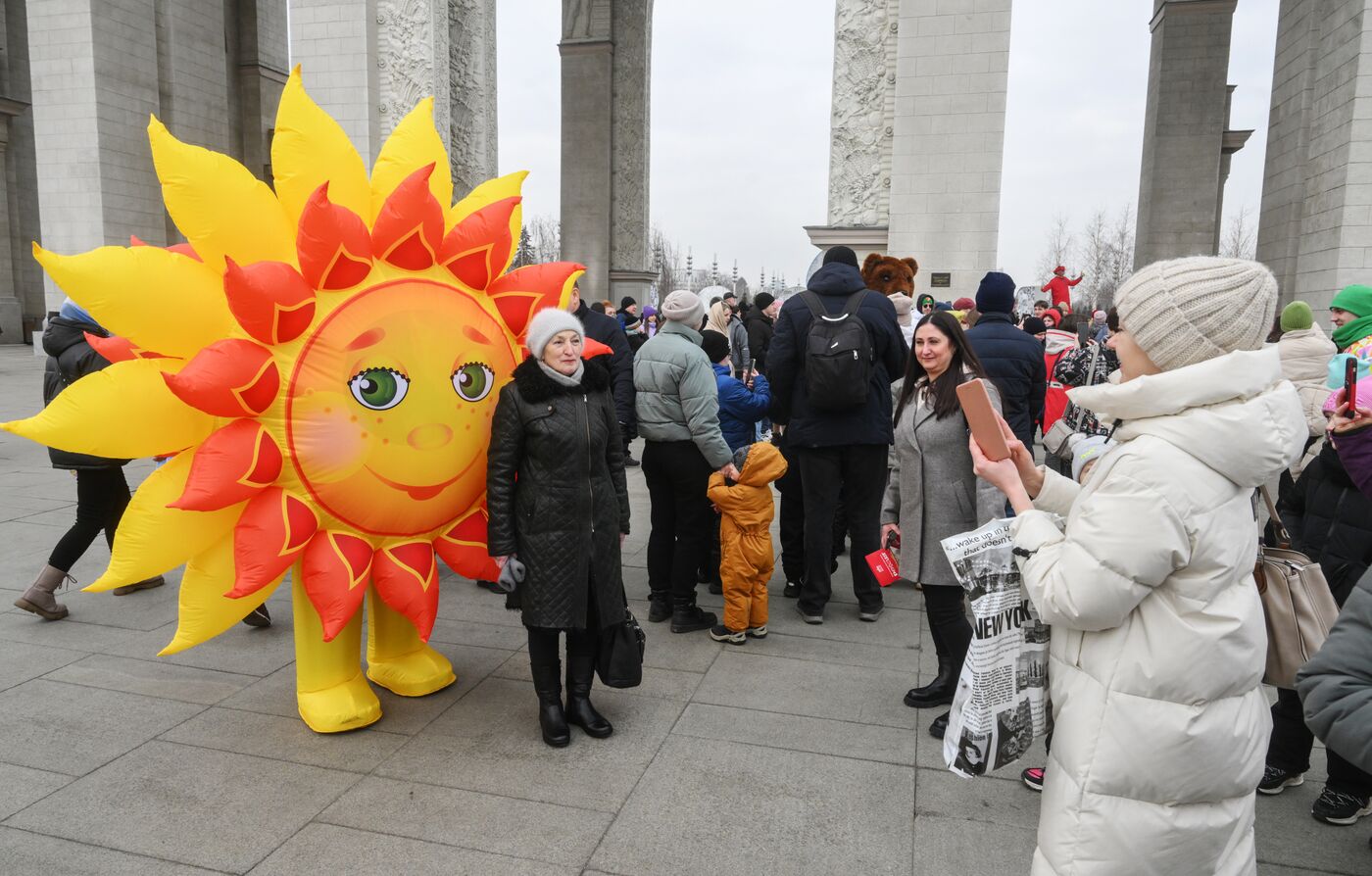 Выставка "Россия". Масленичная неделя