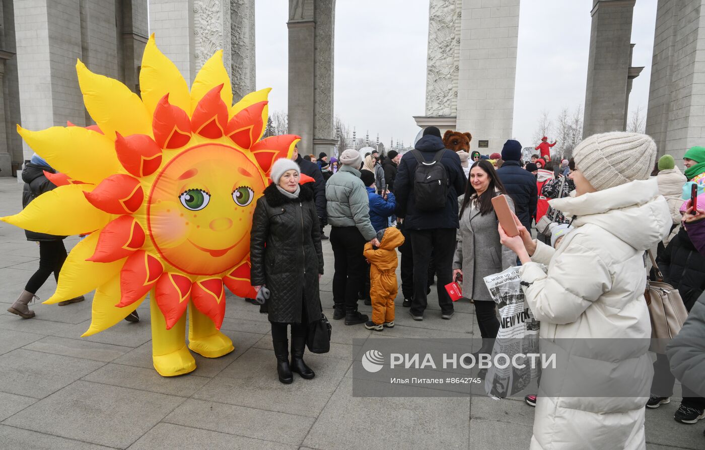 Выставка "Россия". Масленичная неделя