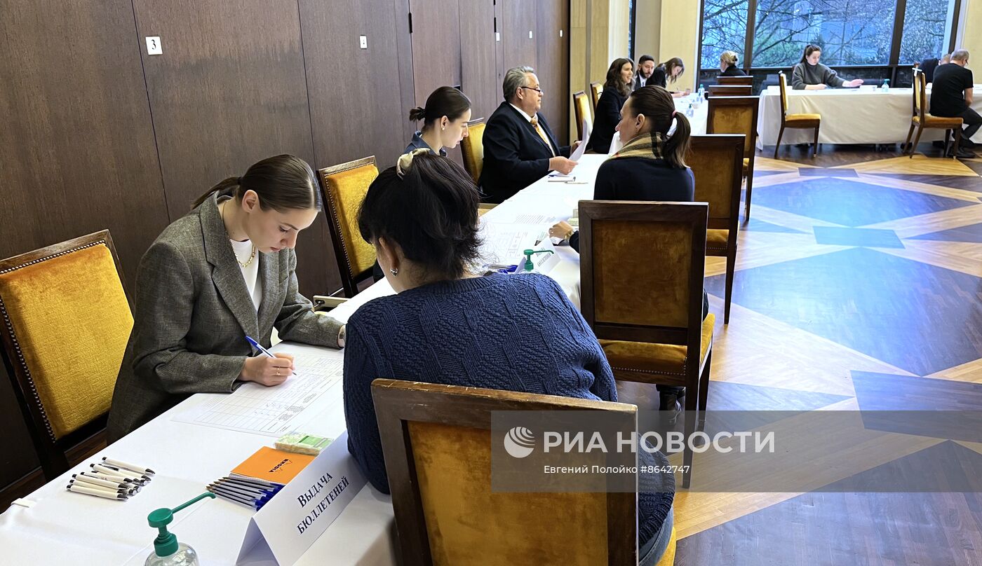 Голосование на выборах президента РФ за рубежом