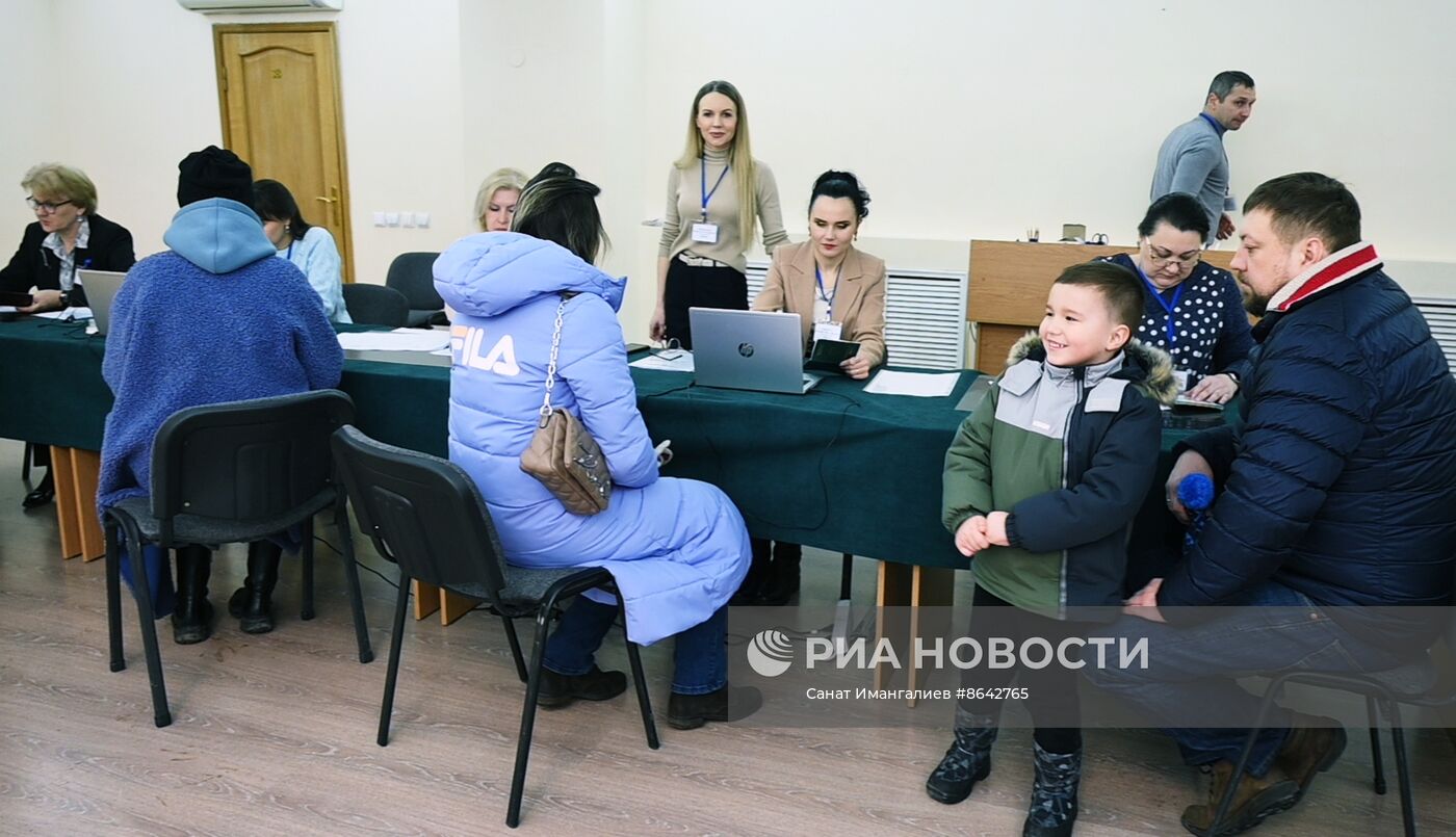 Голосование на выборах президента РФ за рубежом