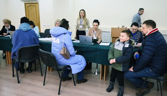 Голосование на выборах президента РФ за рубежом