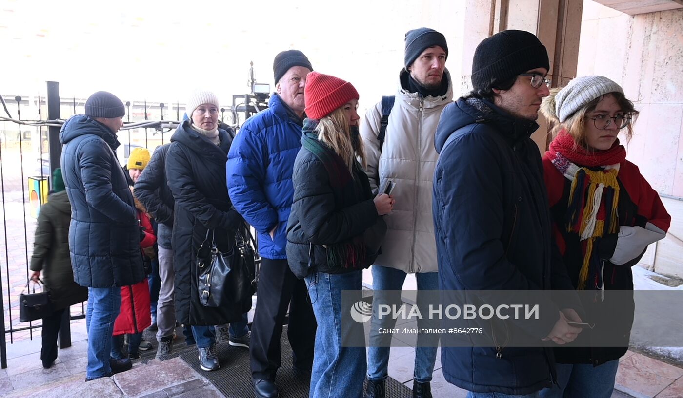 Голосование на выборах президента РФ за рубежом