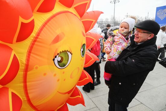 Выставка "Россия". Масленичная неделя