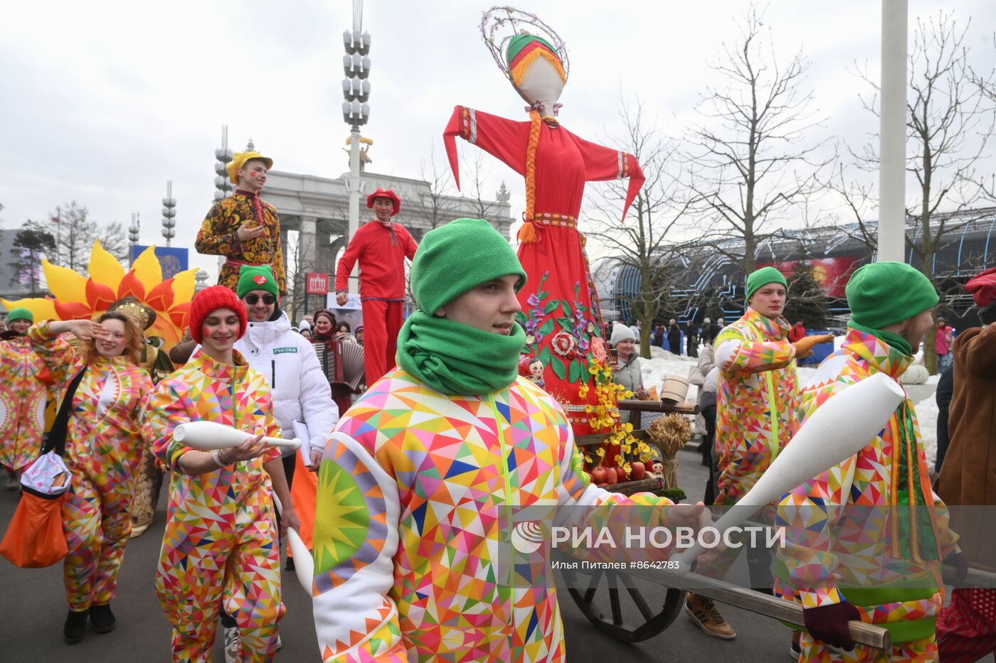 Выставка "Россия". Масленичная неделя