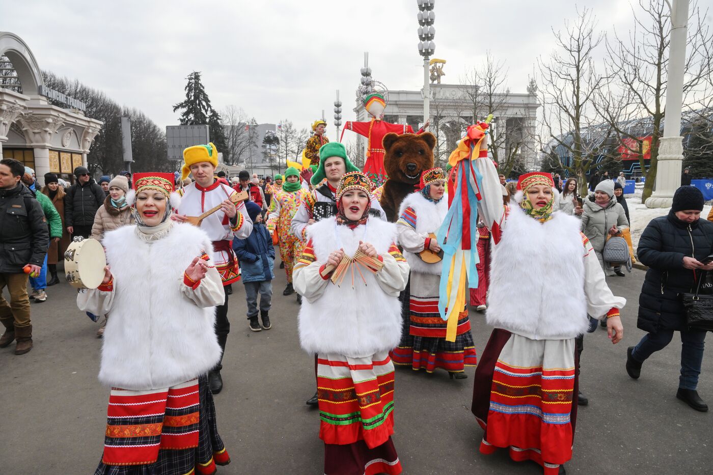 Выставка "Россия". Масленичная неделя