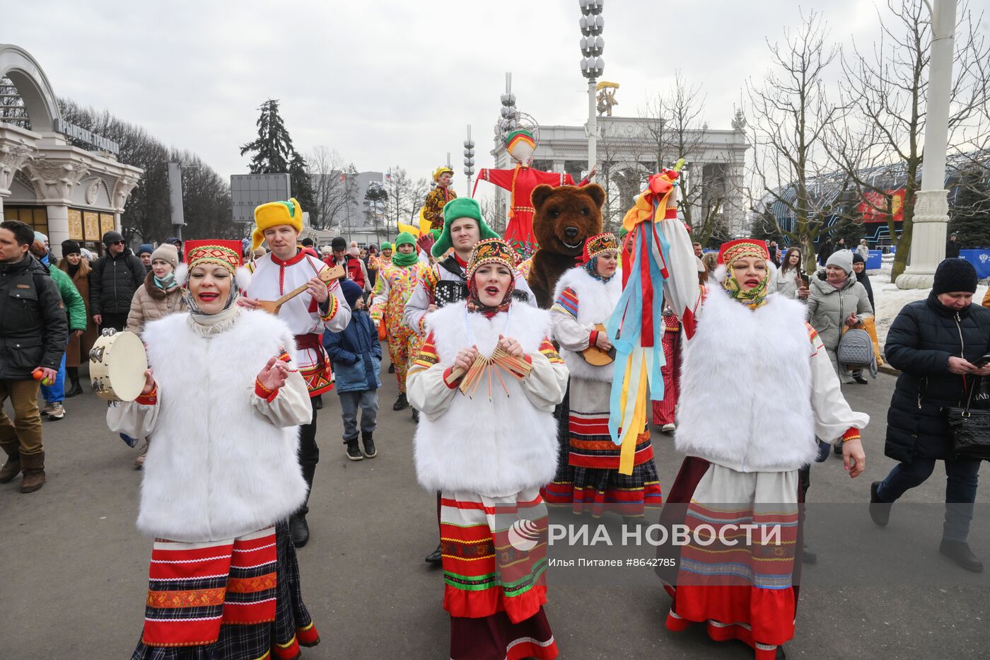 Выставка "Россия". Масленичная неделя