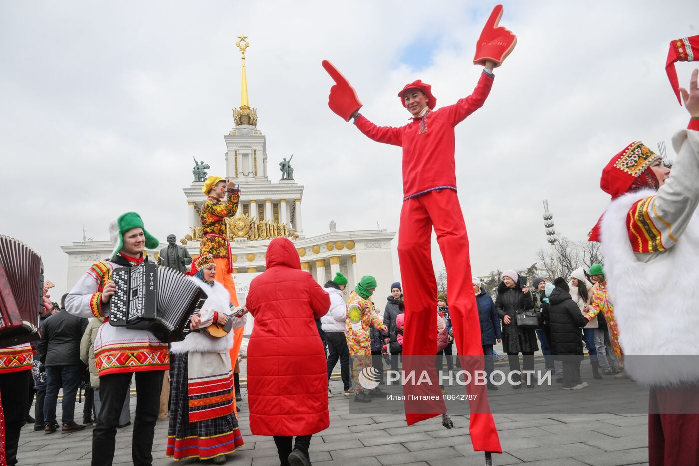 Выставка "Россия". Масленичная неделя