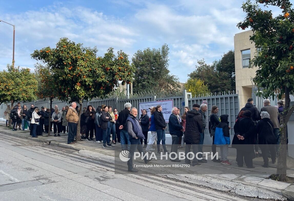 Голосование на выборах президента РФ за рубежом