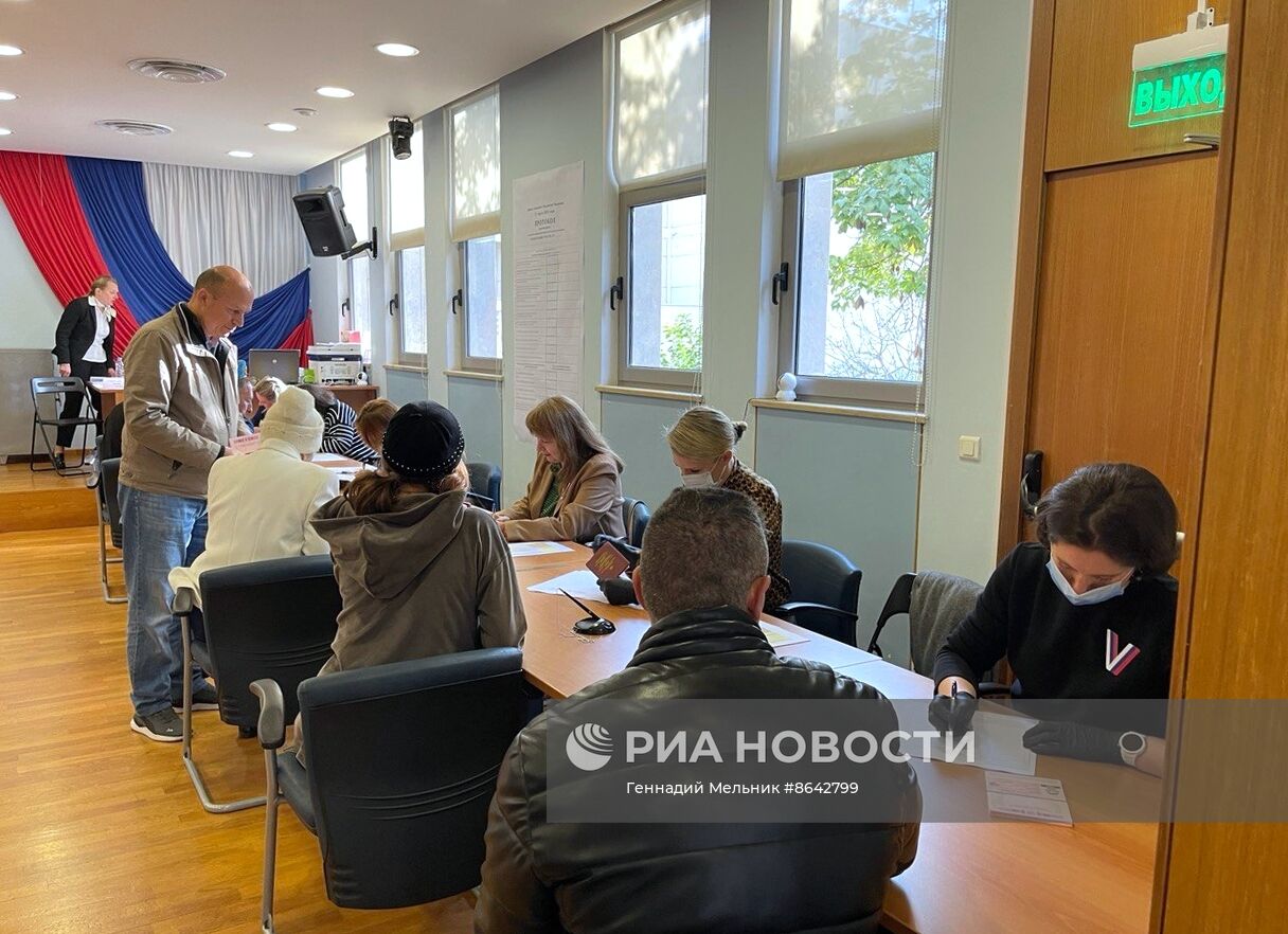 Голосование на выборах президента РФ за рубежом