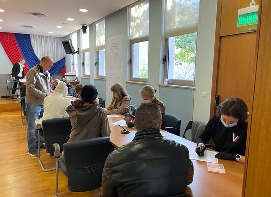 Голосование на выборах президента РФ за рубежом