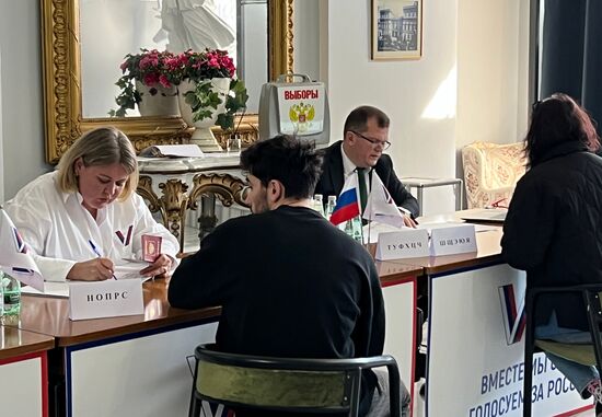 Голосование на выборах президента РФ за рубежом