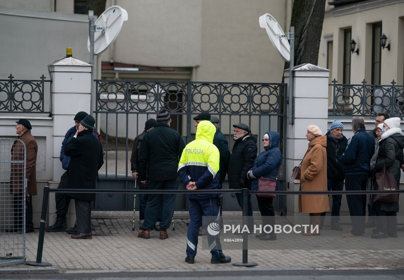 Голосование на выборах президента РФ за рубежом