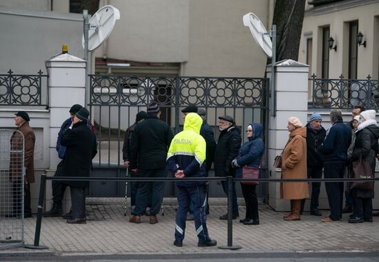 Голосование на выборах президента РФ за рубежом