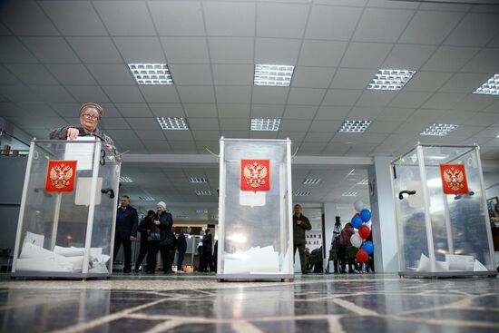 Голосование на выборах президента РФ за рубежом