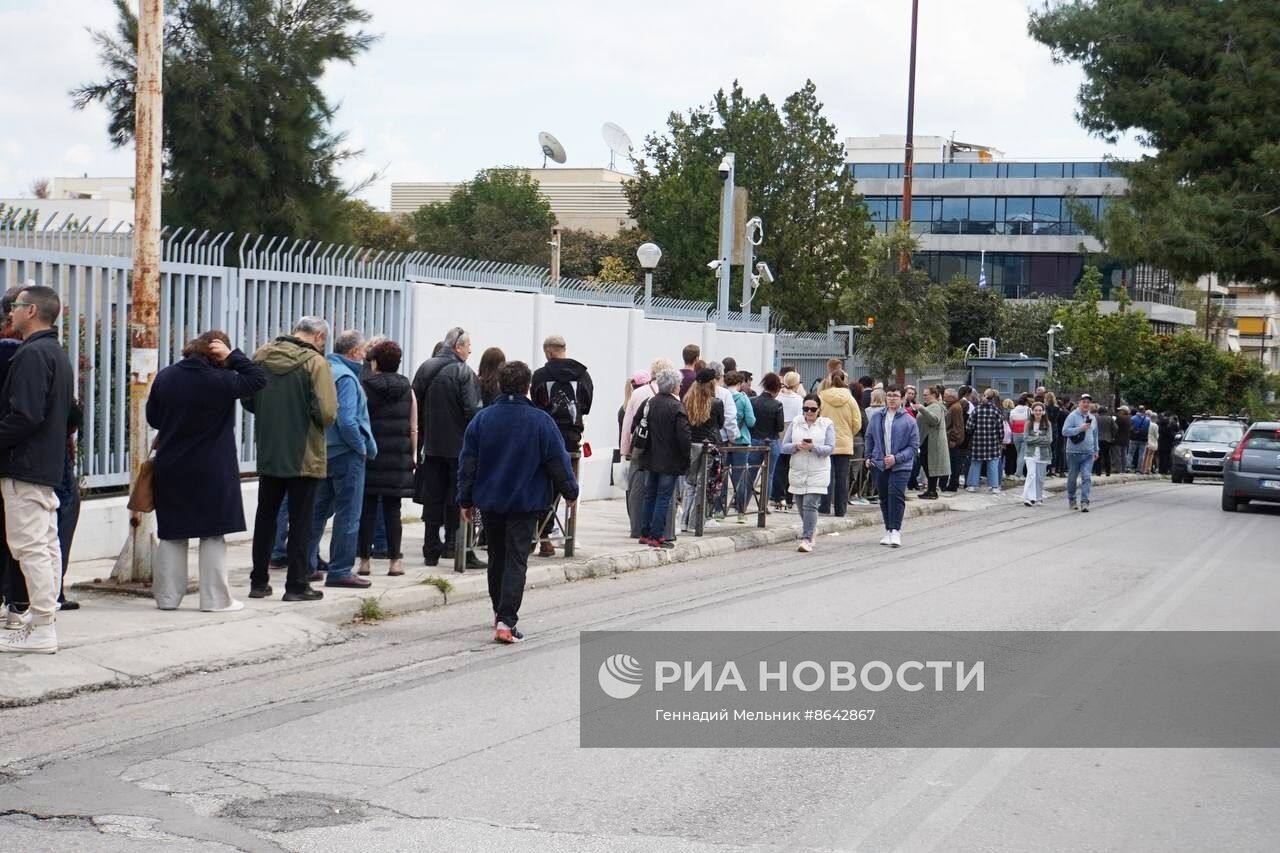 Голосование на выборах президента РФ за рубежом