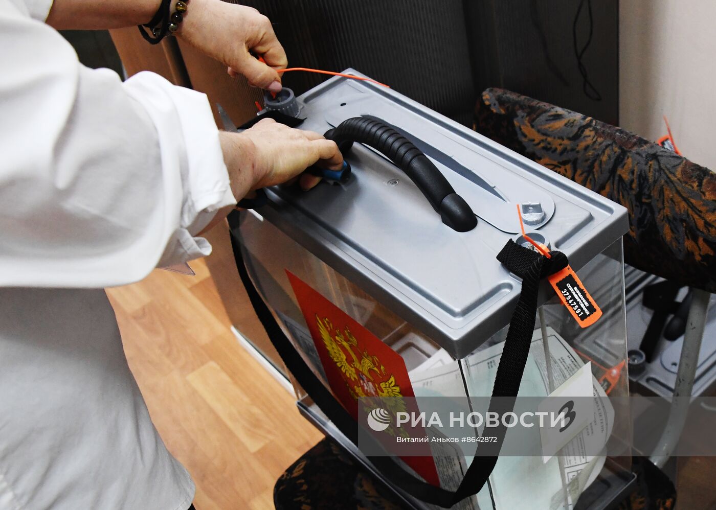 Подсчет голосов на выборах президента РФ