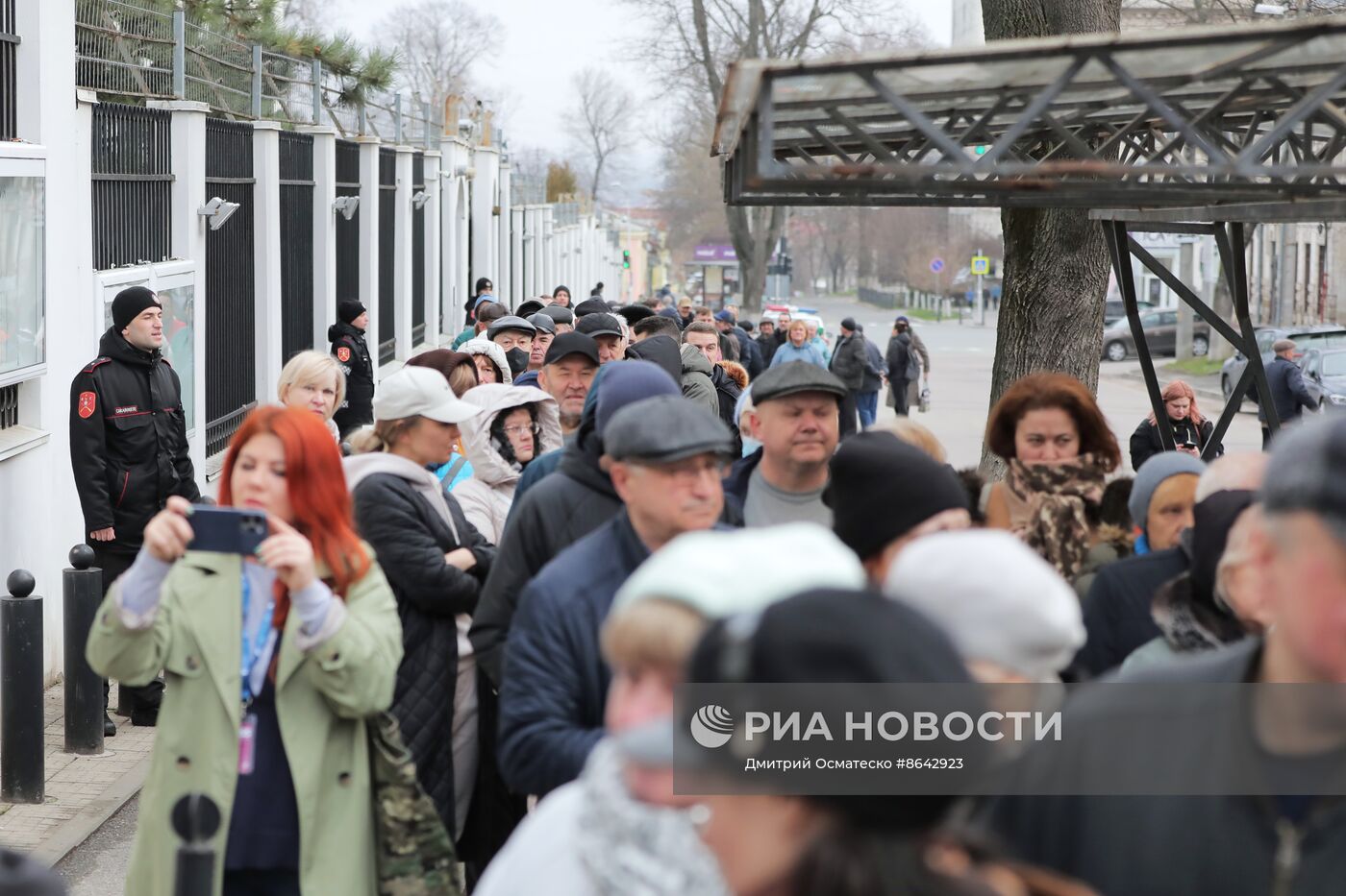 Голосование на выборах президента РФ за рубежом