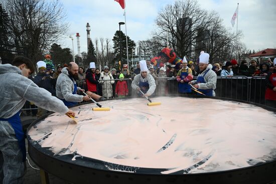 Выставка "Россия". Масленичная неделя