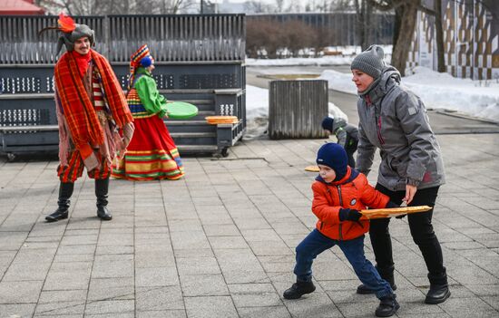 Выставка "Россия". Масленичная неделя