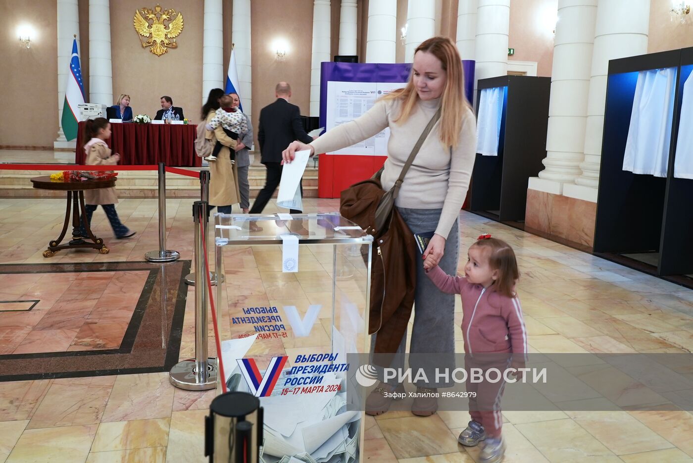 Голосование на выборах президента РФ за рубежом