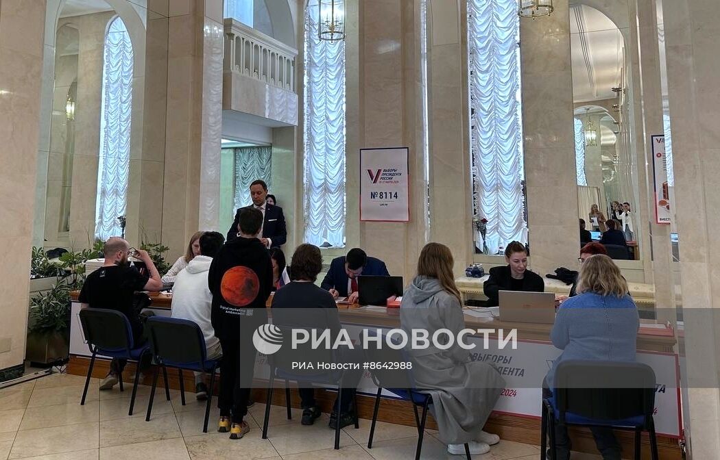 Голосование на выборах президента РФ за рубежом