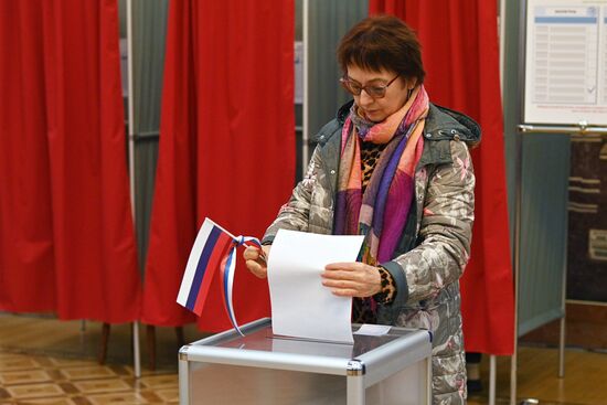 Голосование на выборах президента РФ за рубежом